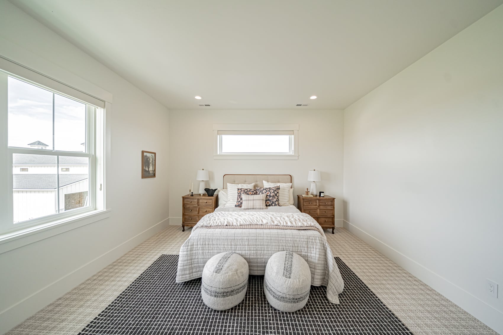 A softly lit interior